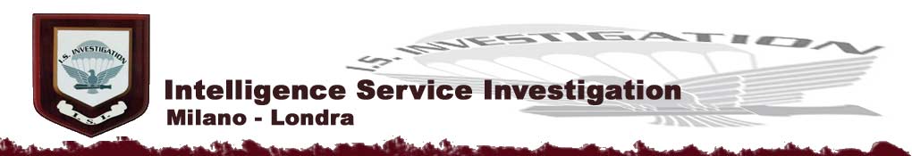 Agenzie investigative - I.S.I INTELLIGENCE SERVICE INVESTIGATION - Di Locci C.